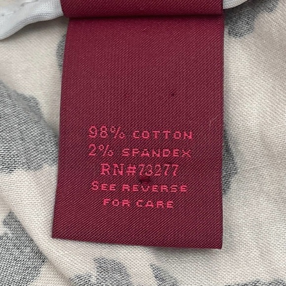 BLACK White Printed A-Line Skirt - Picture 9 of 9